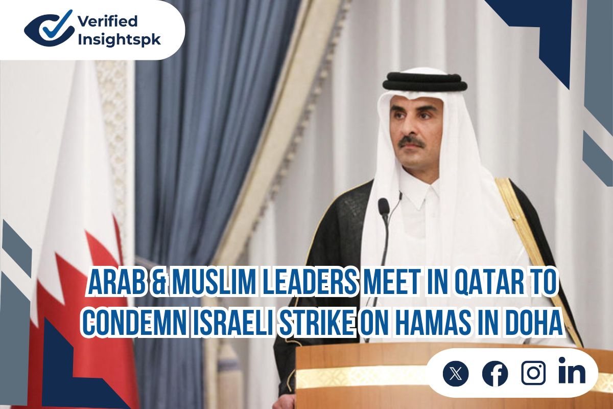Arab, Muslim Leaders Meet in Qatar to Condemn Israeli Attack on Hamas in Doha
