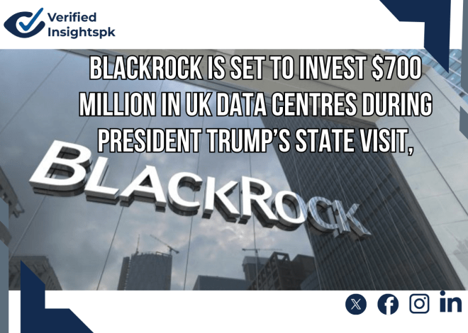 BlackRock to Invest $700 Million in UK Data Centres During Trump’s State Visit