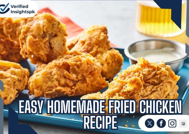 Easy Homemade Fried Chicken Recipe | Crispy and Juicy Like Restaurants
