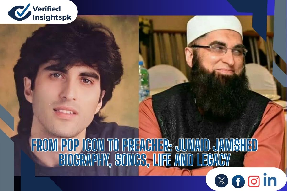 From Pop Icon to Preacher: Junaid Jamshed Biography, Songs, Life and Legacy