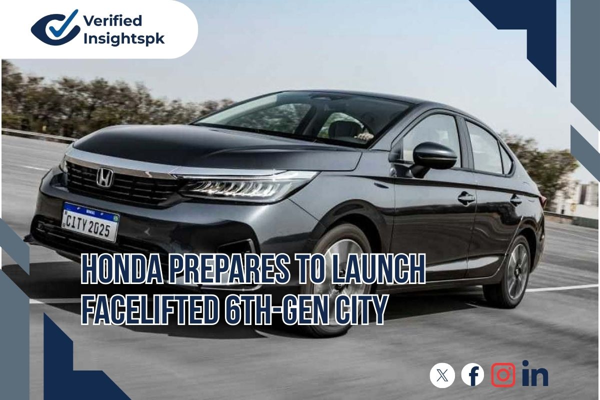 Honda Prepares to Launch Facelifted 6th-Gen City: What to Expect