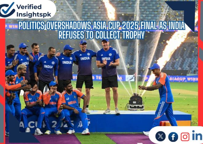 Politics Overshadows Asia Cup 2025 Final as India Refuses to Collect Trophy