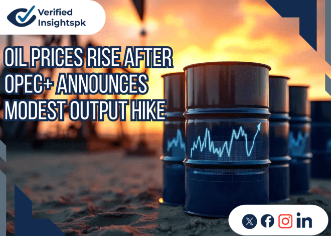 Oil Prices Rise After OPEC+ Announces Modest Output Hike Amid Russia Sanctions Fears