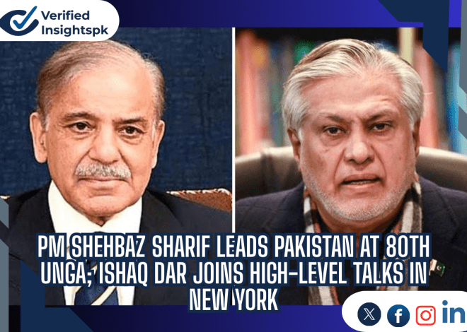 PM Shehbaz Sharif Leads Pakistan at 80th UNGA; Ishaq Dar Joins High-Level Talks in New York