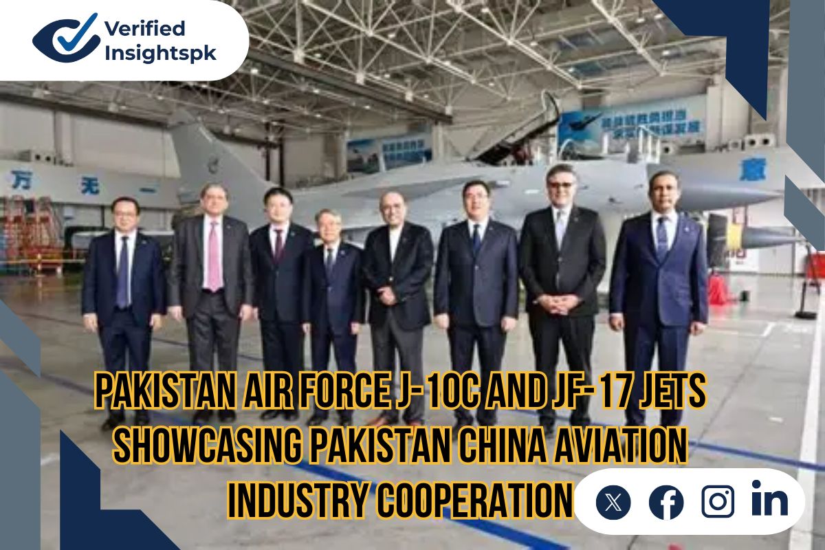Pakistan and China expand aviation cooperation with J-10 and JF-17 fighter jets