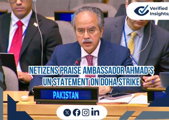 Pakistani Diplomacy Goes Viral: Netizens Praise Ambassador Ahmad’s UN Statement on Doha Strike