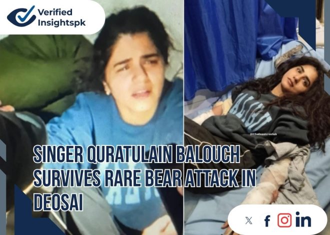 Singer Quratulain Balouch Survives Rare Bear Attack in Deosai