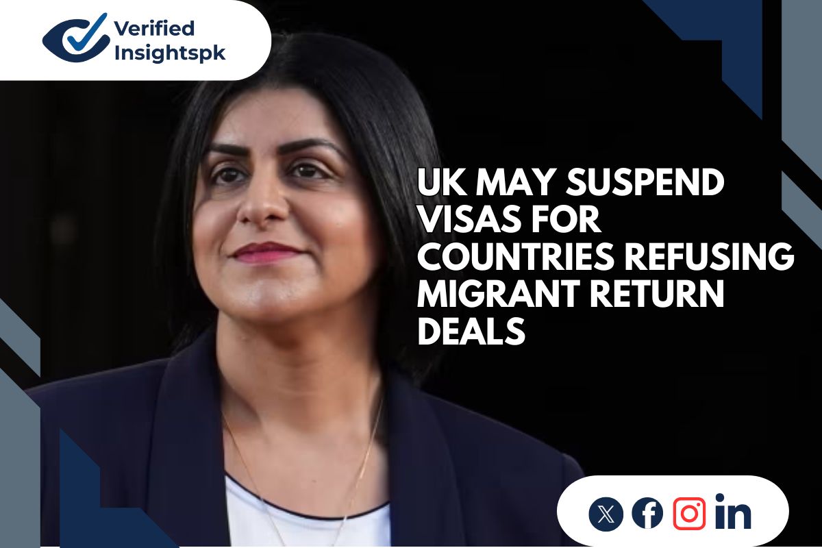UK May Suspend Visas for Countries Refusing Migrant Return Deals