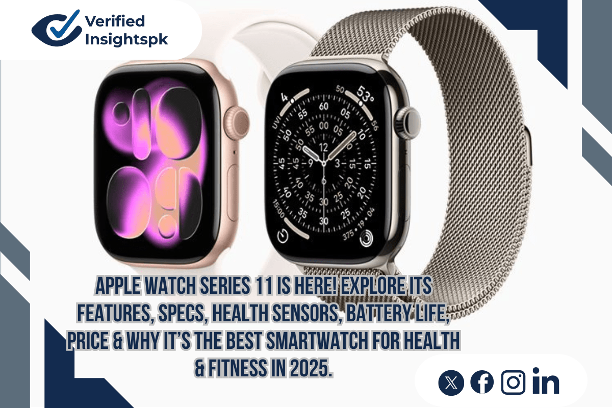 Why Apple Watch Series 11 Is the Best Watch for Health & Fitness in 2025