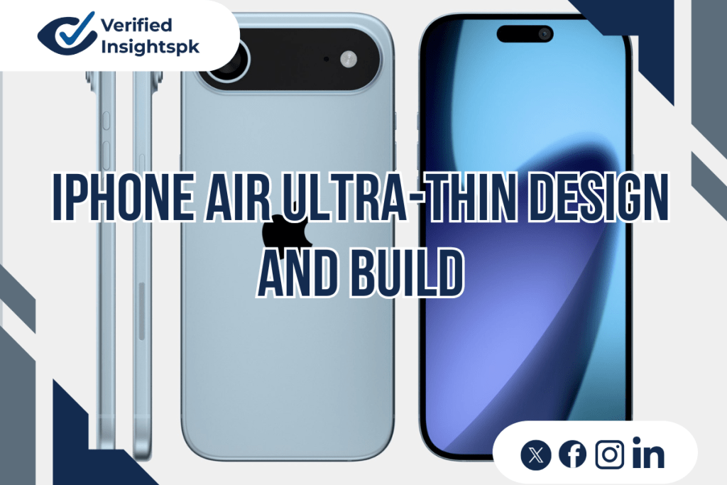 iPhone Air 2025 ultra-thin design