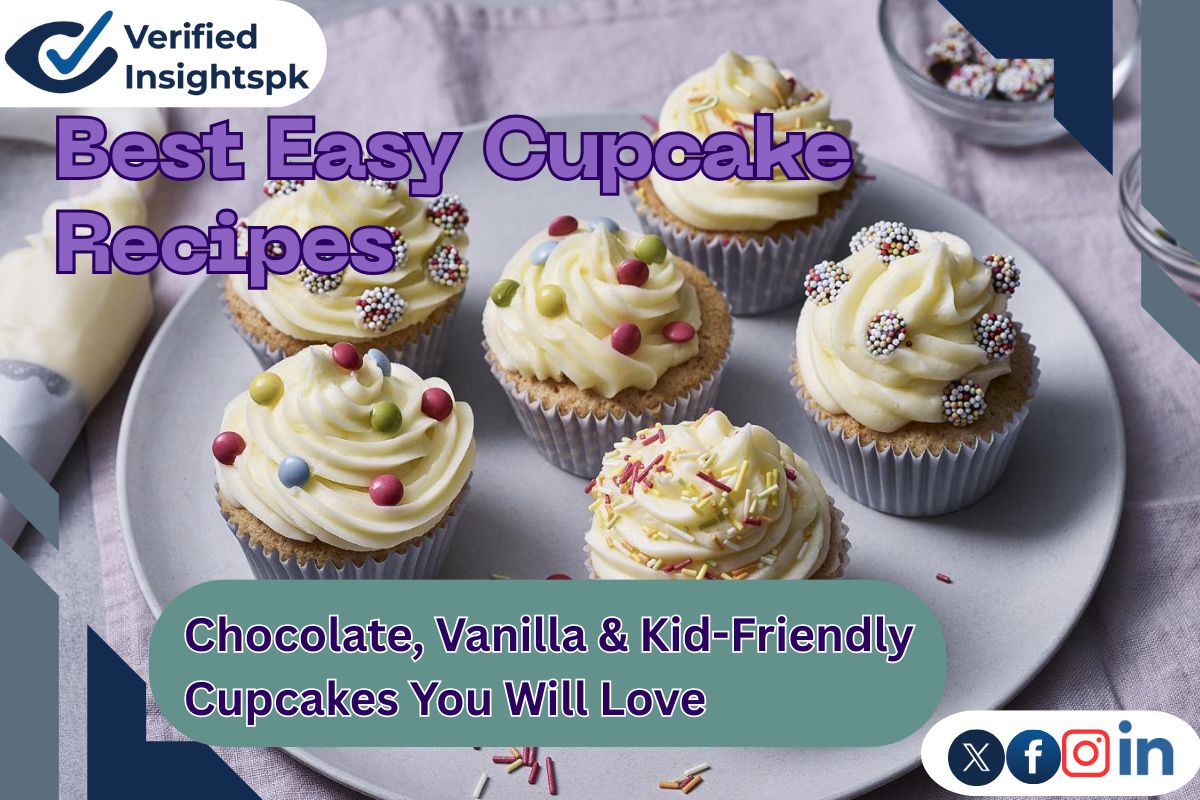 Best Easy Cupcake Recipes: Chocolate, Vanilla & Kid-Friendly Cupcakes You Will Love