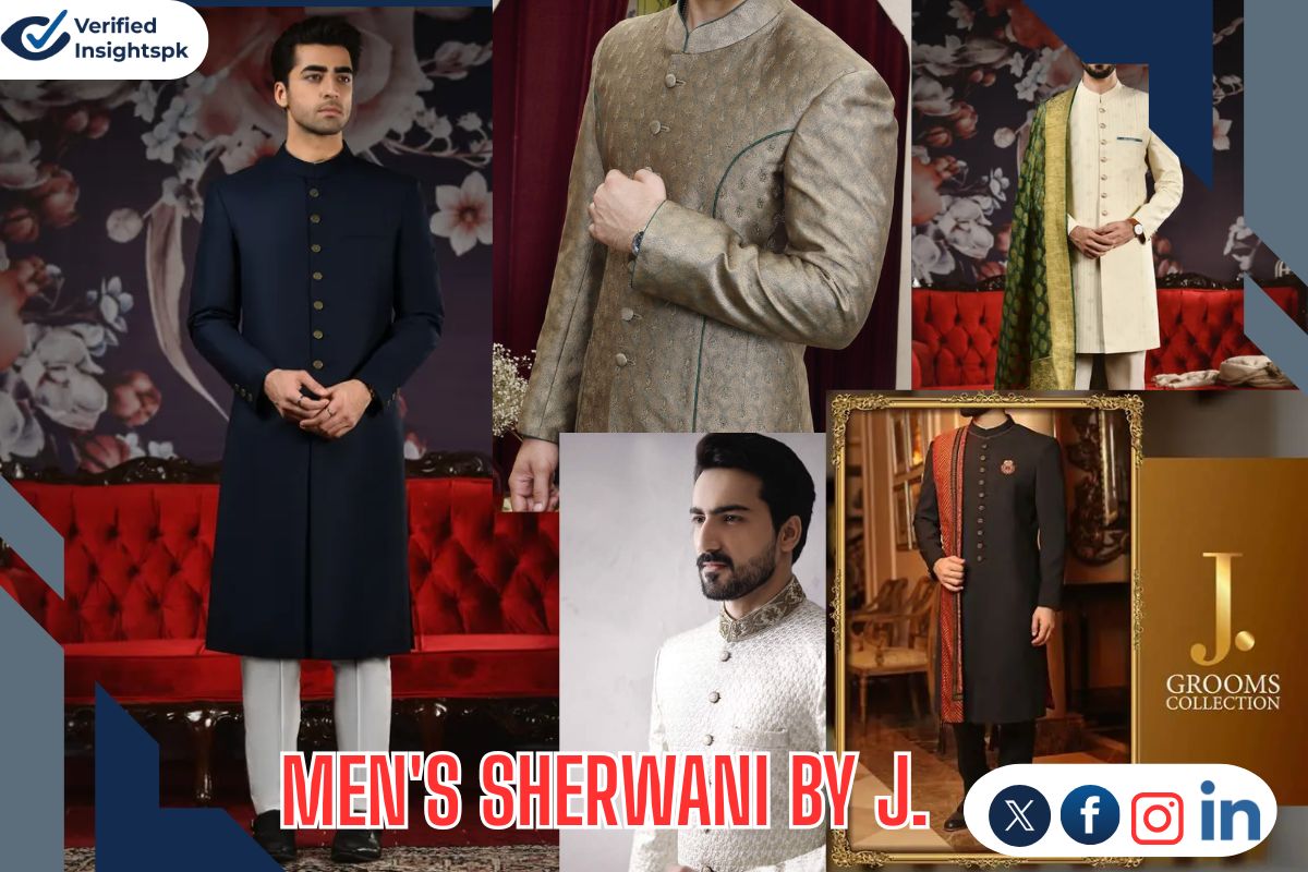 j. men's Sharwani, best j. groom collection