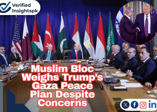 Muslim Bloc Weighs Trump’s Gaza Peace Plan Despite Concerns