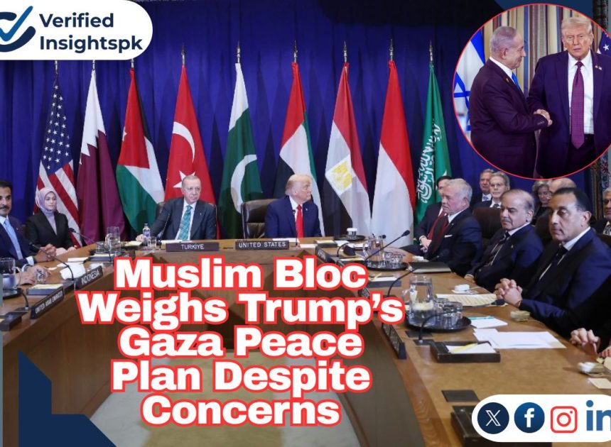 Muslim Bloc Weighs Trump’s Gaza Peace Plan Despite Concerns