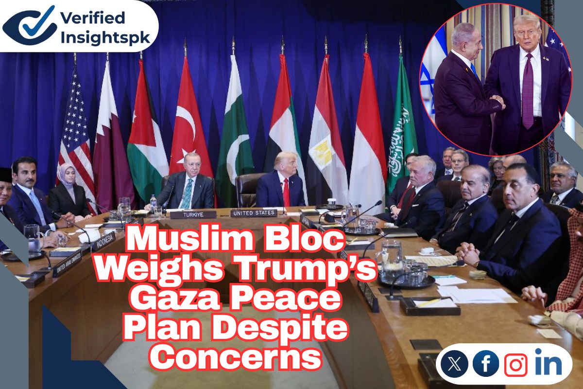 Muslim Bloc Weighs Trump’s Gaza Peace Plan Despite Concerns