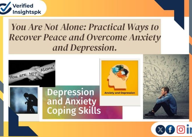 Practical Ways to Recover Peace and Overcome Anxiety and Depression