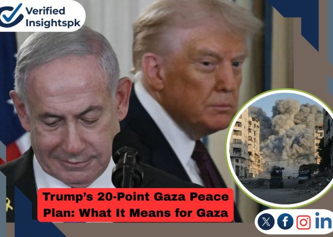 Trump’s 20-Point Gaza Peace Plan: What It Means for Gaza, Muslim Countries, Pakistan and Reality Check