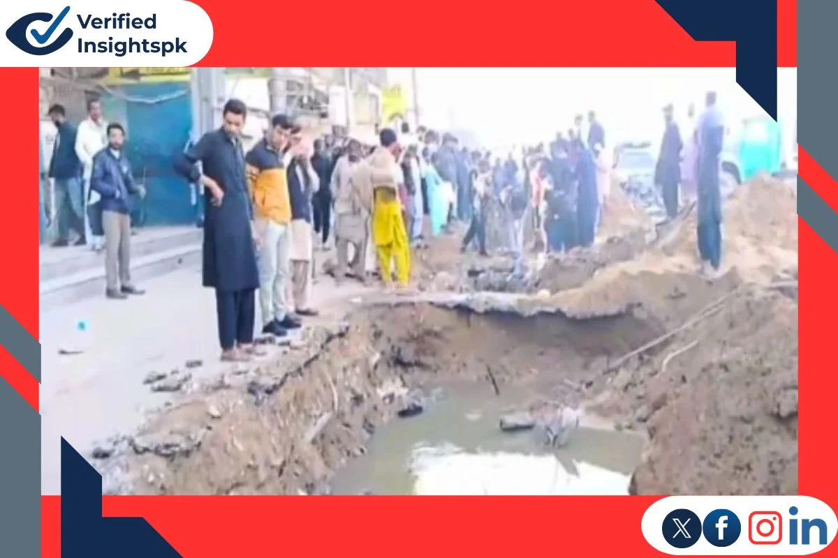 Stormwater drain in Karachi left uncovered after rescue operation