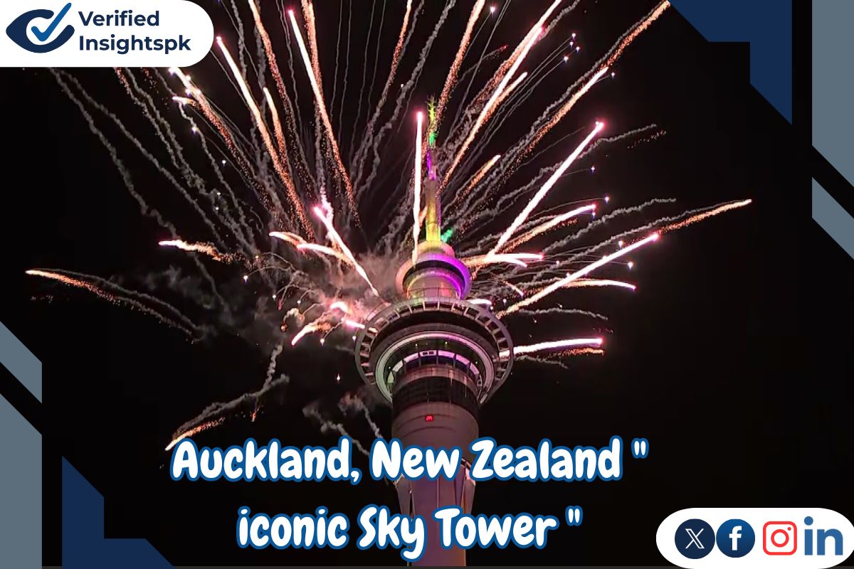 Auckland Sky Tower New Year fireworks 2026