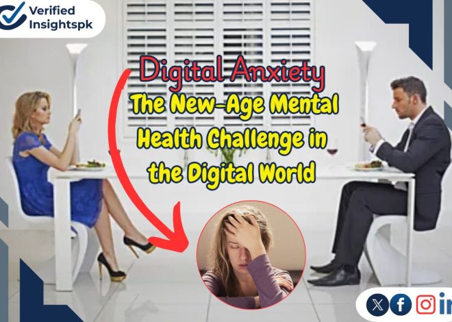 Digital Anxiety: The New-Age Mental Health Challenge in the Digital World