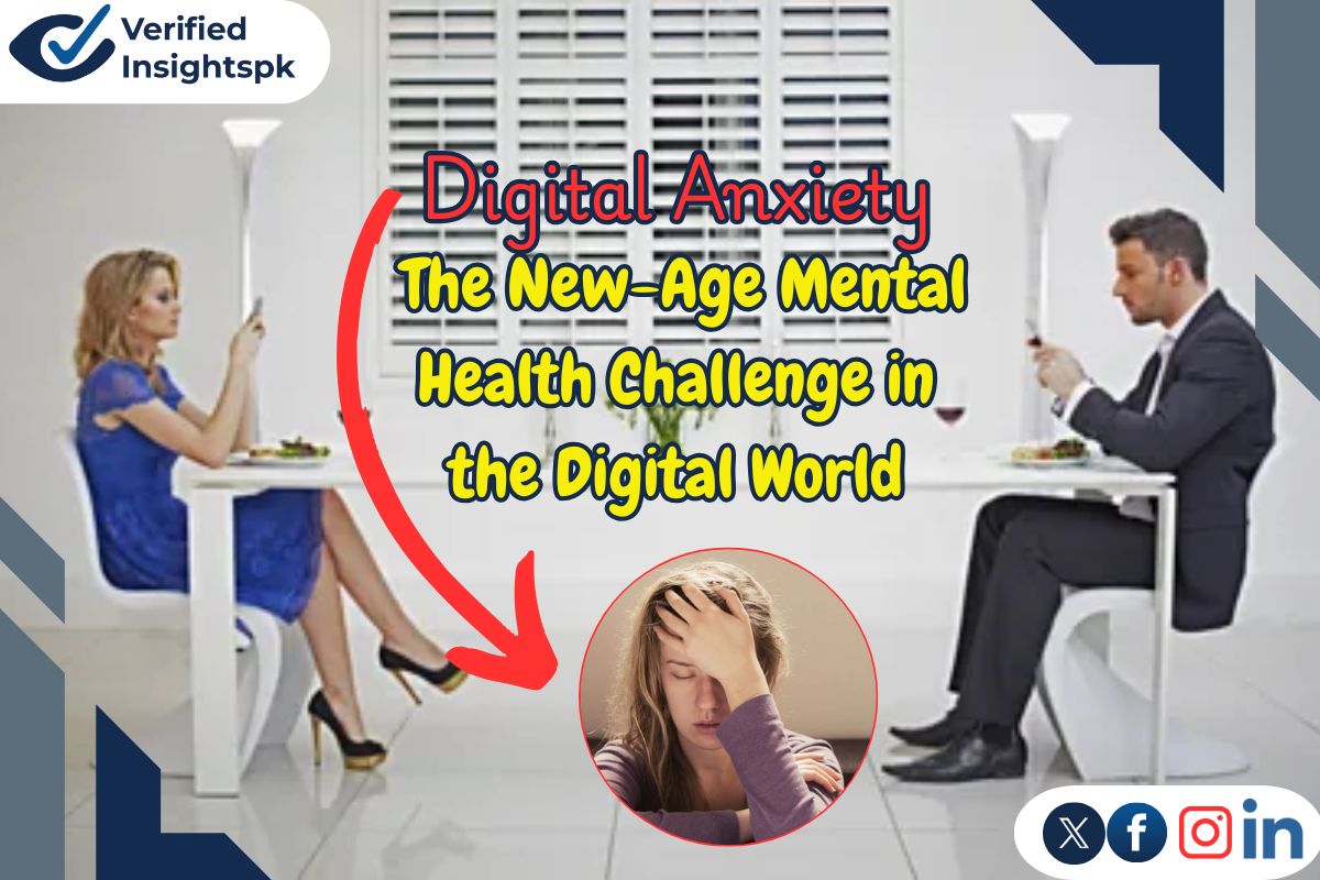 Digital Anxiety: The New-Age Mental Health Challenge in the Digital World