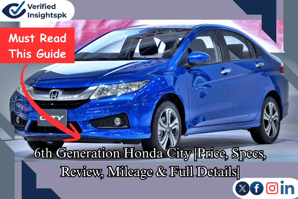 6th Generation Honda City |Price, Specs, Review, Mileage & Full Details|