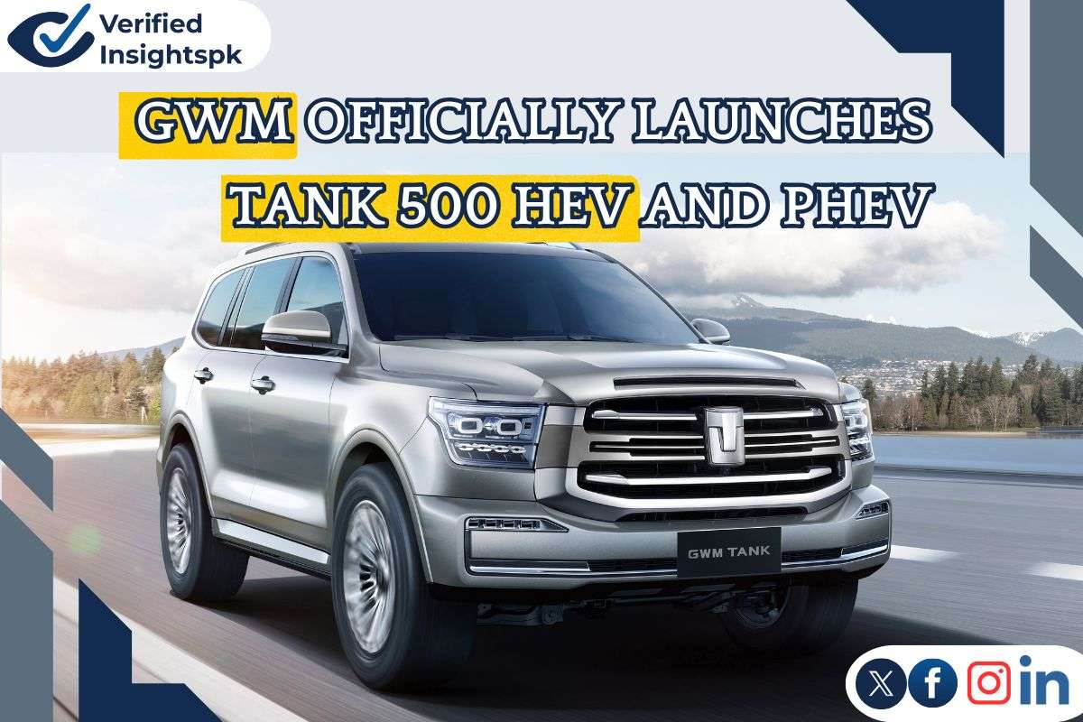 GWM Tank 500 HEV 2026: Rs 20.5M Price in Pakistan – Specs, Images & Booking