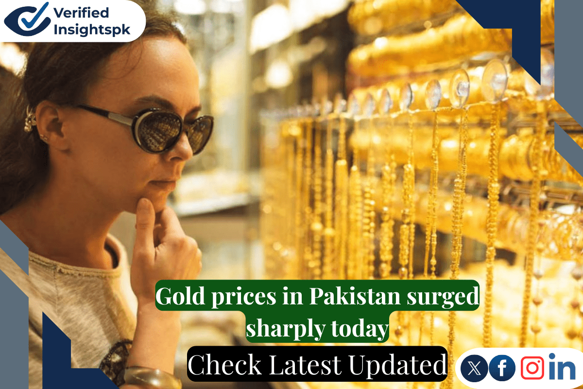 Gold Rates Today in Pakistan After Major Increase |January 2026 Market Update|