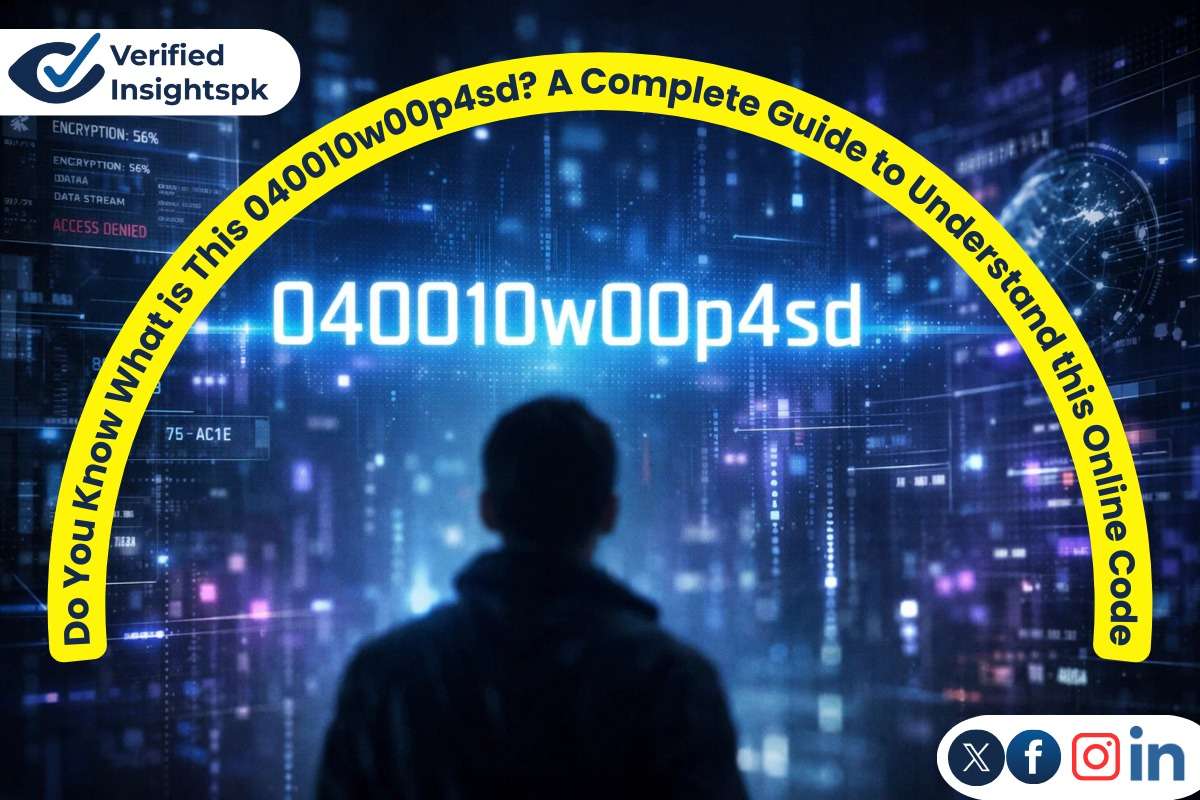 040010w00p4sd: What This Code Means and Why People Are Concerned