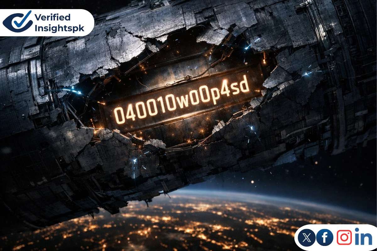 Screenshot showing 040010w00p4sd in system alert