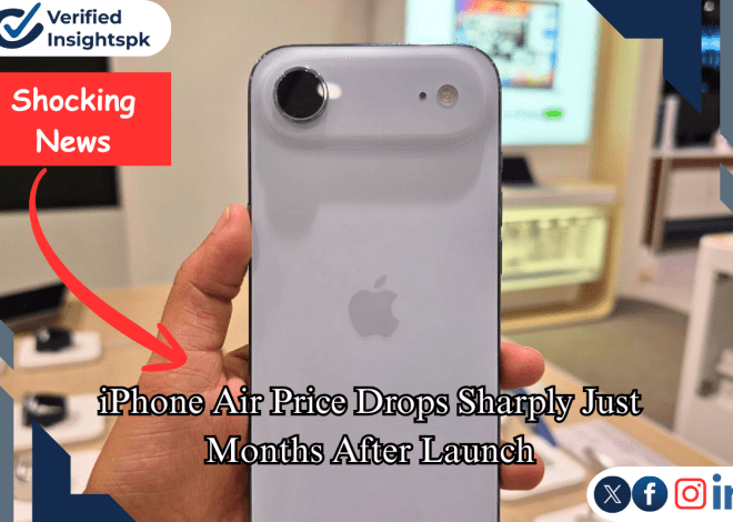 iPhone Air Price Drops Sharply Just Months After Launch