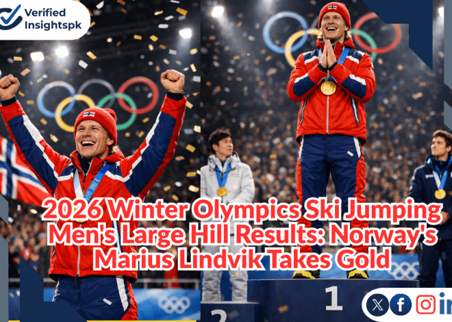 2026 Winter Olympics Ski Jumping Men’s Large Hill Results: Norway’s Marius Lindvik Takes Gold