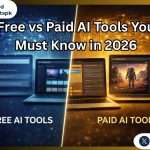 best free and paid AI tools in 2026 for writing, video, images, productivity, and voice.