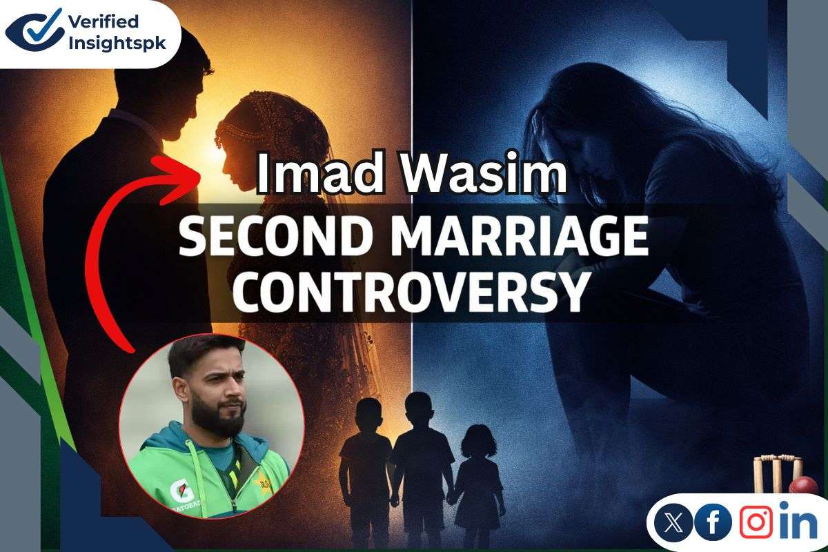 Imad Wasim Announces Second Marriage |Ex-Wife Sannia Ashfaq Demands Justice for Children|