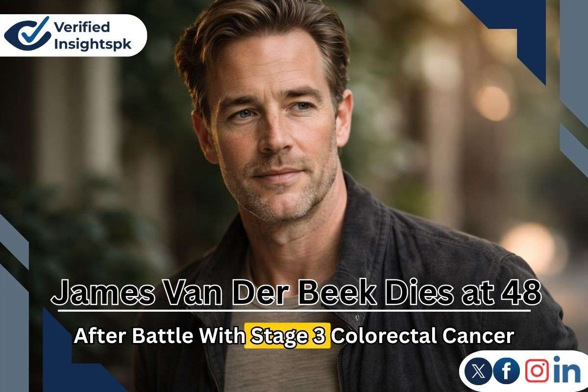 James Van Der Beek Dies at 48 After Battle With Stage 3 Colorectal Cancer