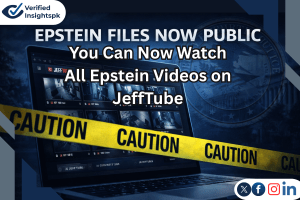 JeffTube website homepage showing YouTube-style interface for browsing Jeffrey Epstein DOJ released surveillance videos in 2026