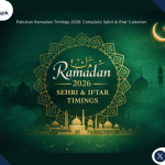 Pakistan Ramadan 2026 today Sehri and Iftar timings for 10 major cities including Islamabad Karachi Lahore showing fasting hours February 18 2026