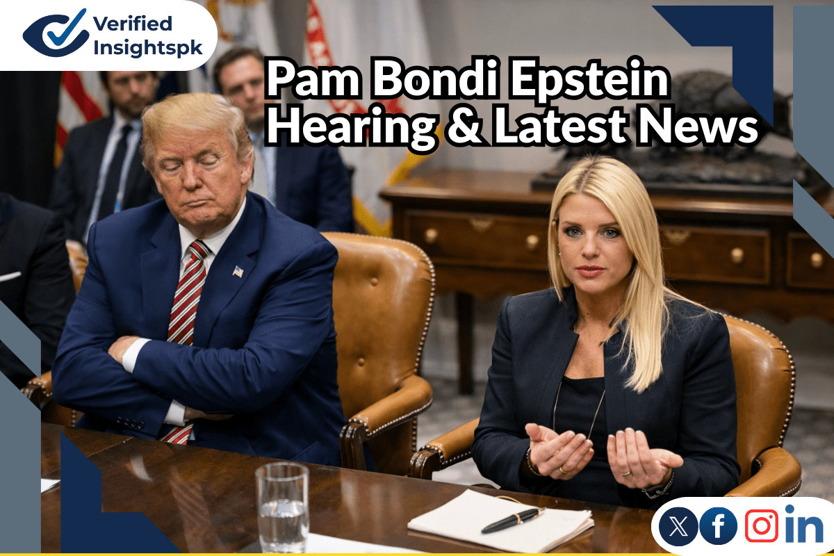 Pam Bondi Biography |Age, Husband, Net Worth, Epstein Case Hearing & Latest News|