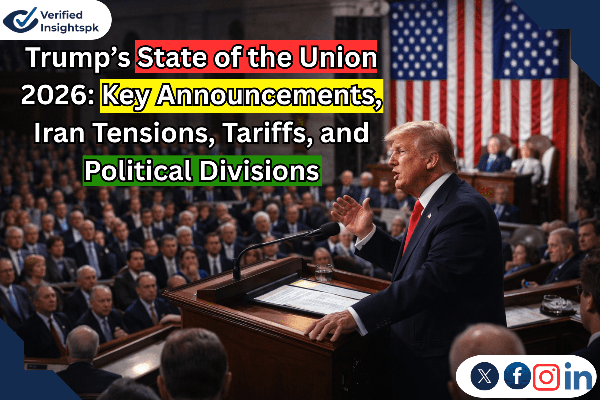 Trump’s State of the Union 2026: Key Announcements, Iran Tensions, Tariffs, and Political Divisions
