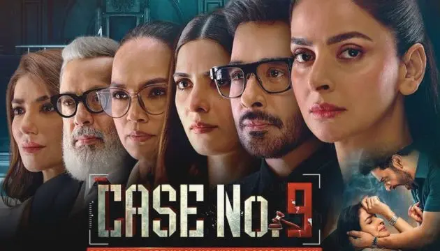 Saba Qamar filming Case No. 9 drama, emotional scene