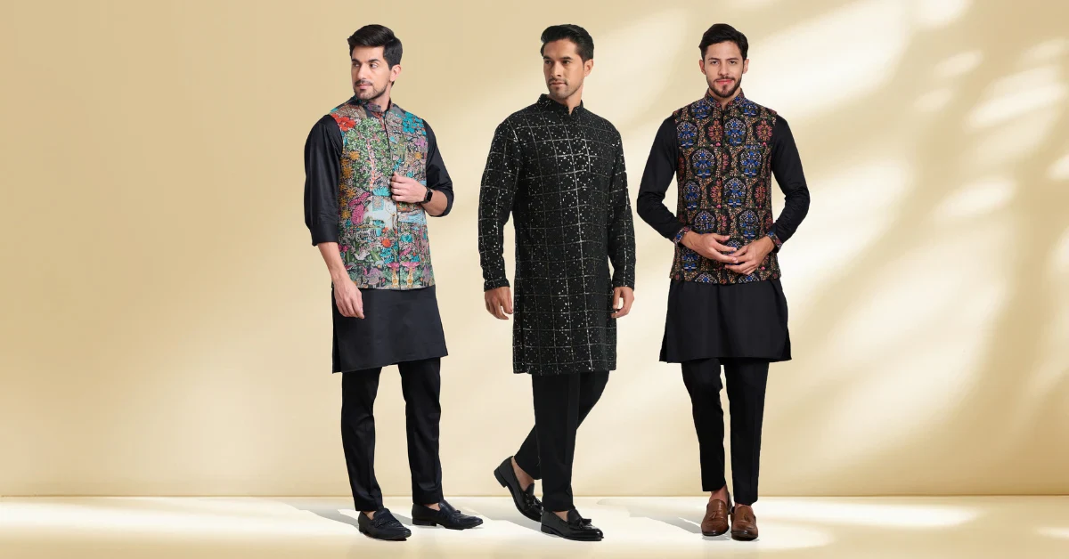 elegant kurta pajama style for men's