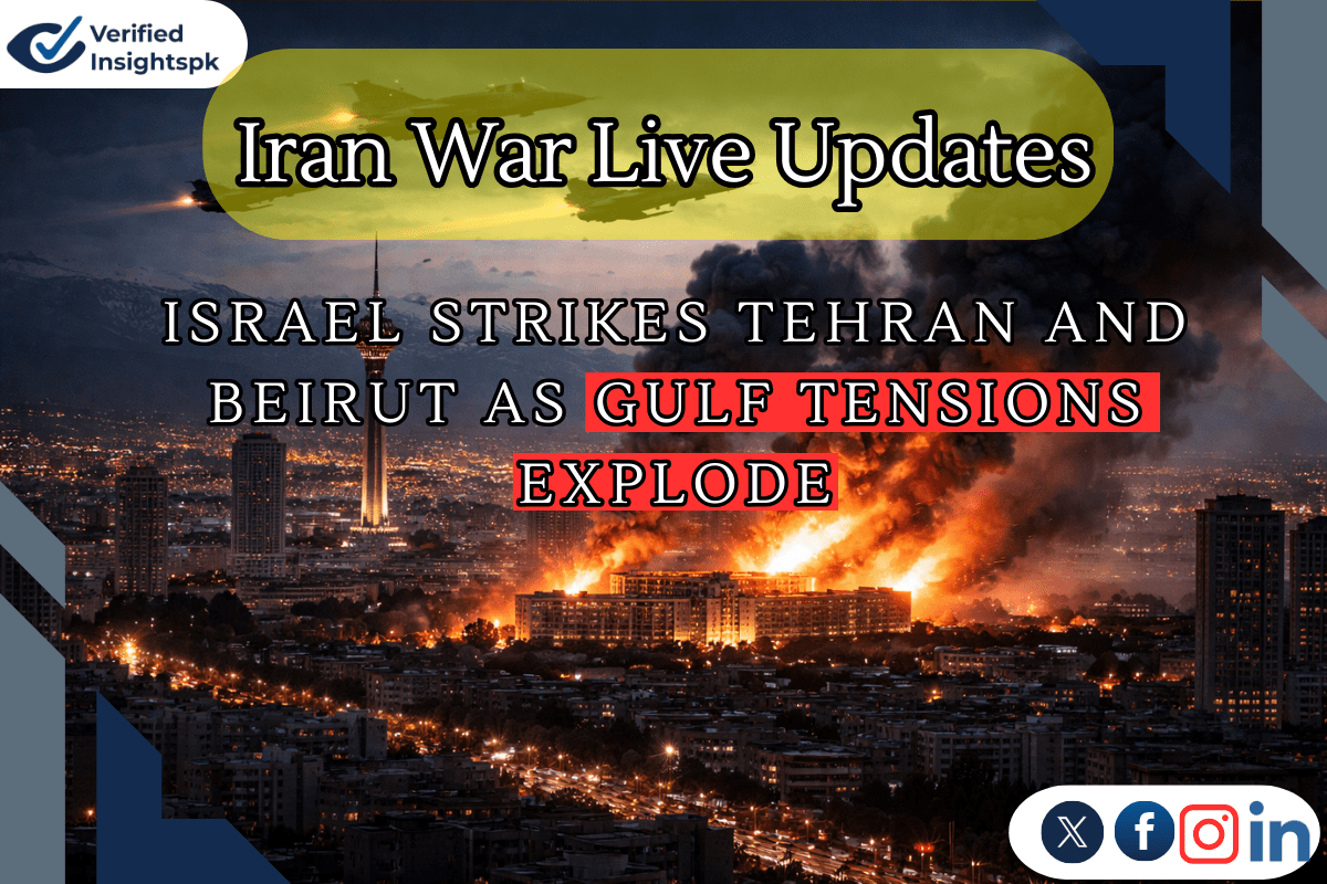 Iran War Live Updates: Israel Strikes Tehran and Beirut as Gulf Tensions Explode