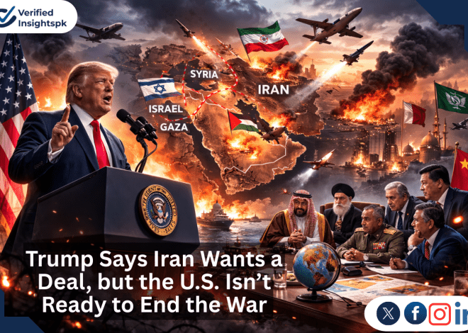 Trump Says Iran Ready to Negotiate Ceasefire but “Terms Aren’t Good Enough Yet”