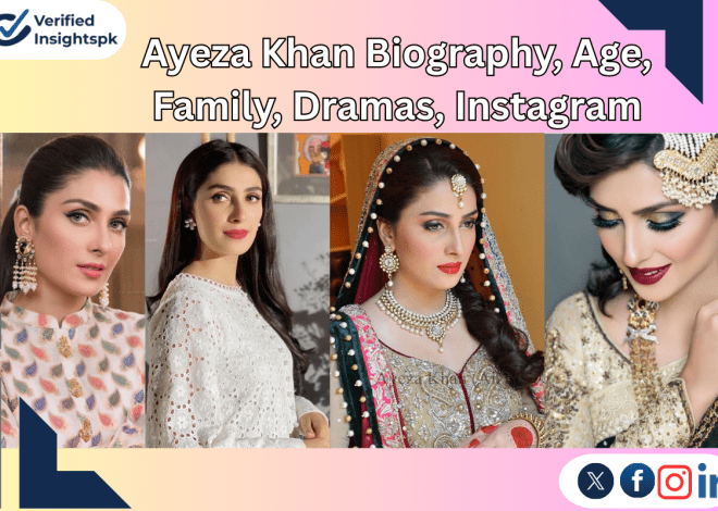 Ayeza Khan Biography, Age, Family, Dramas, Instagram, and All You Want to Know
