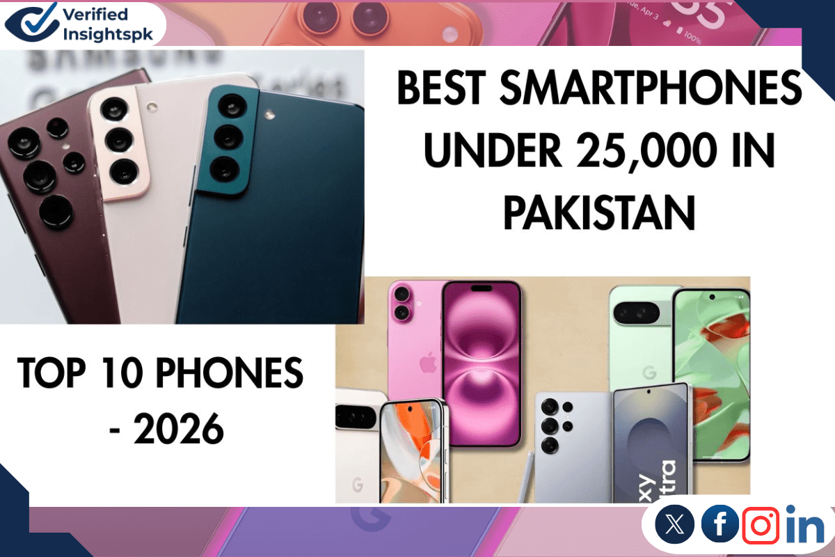 Best Mobile Under 25,000 in Pakistan |Latest Budget Mobile Guide in 2026|