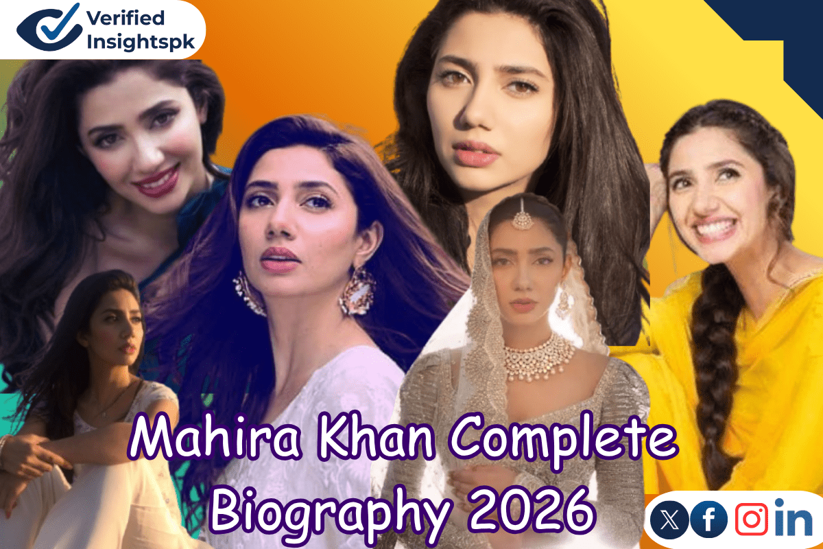 Mahira Khan Complete Biography 2026 |Family, Husband, Son, Wedding, Career & Latest News|