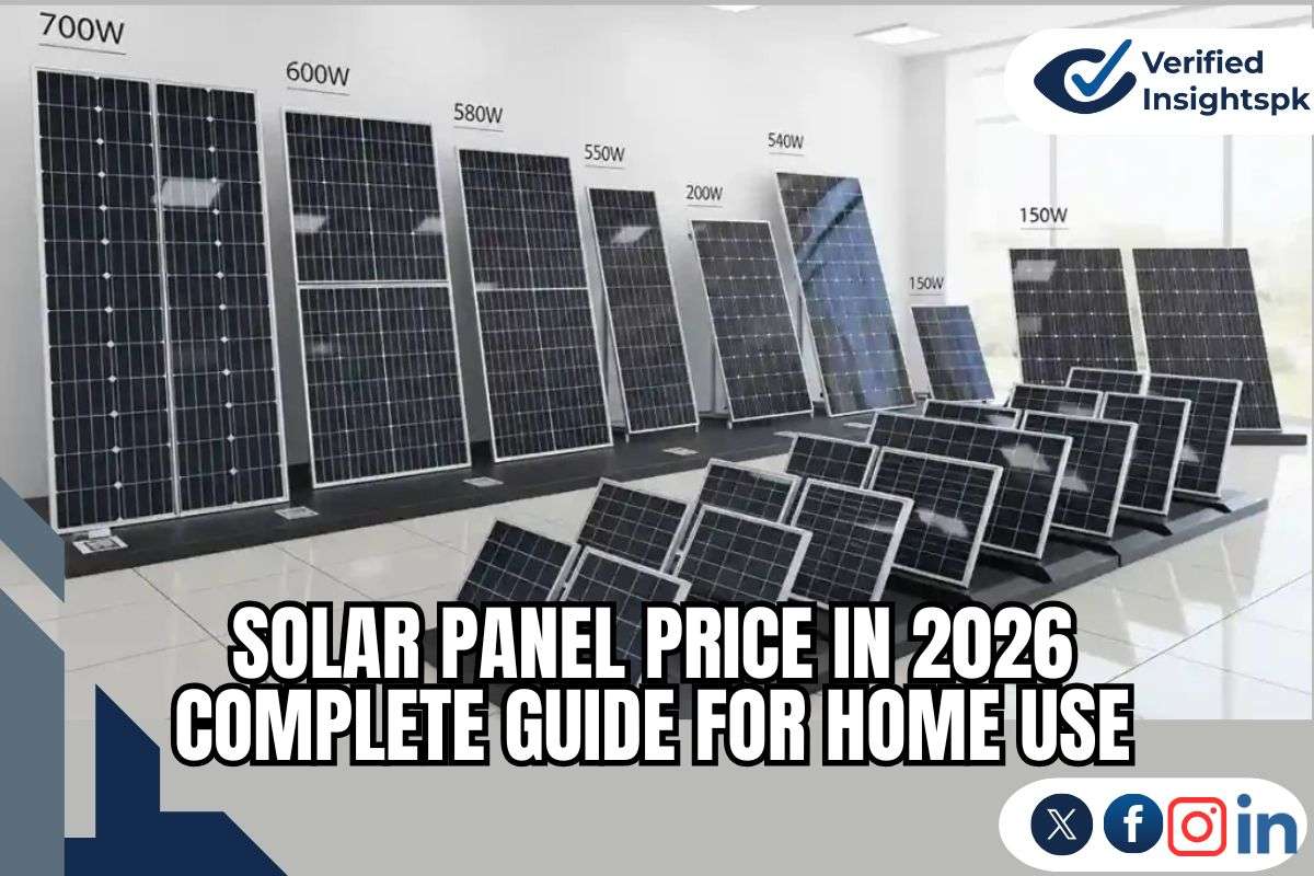 Solar Panel Price in 2026: Complete Guide for Home Use