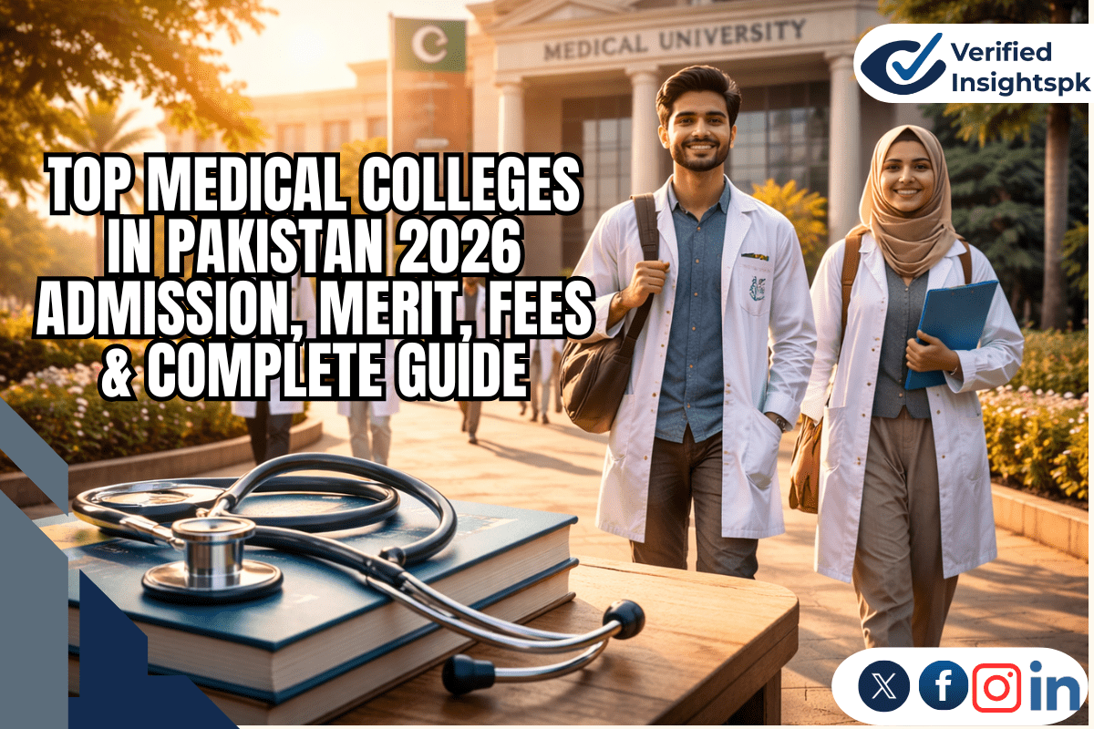 Top Medical Colleges in Pakistan 2026: Complete Guide to Admissions, Merit, and Fees