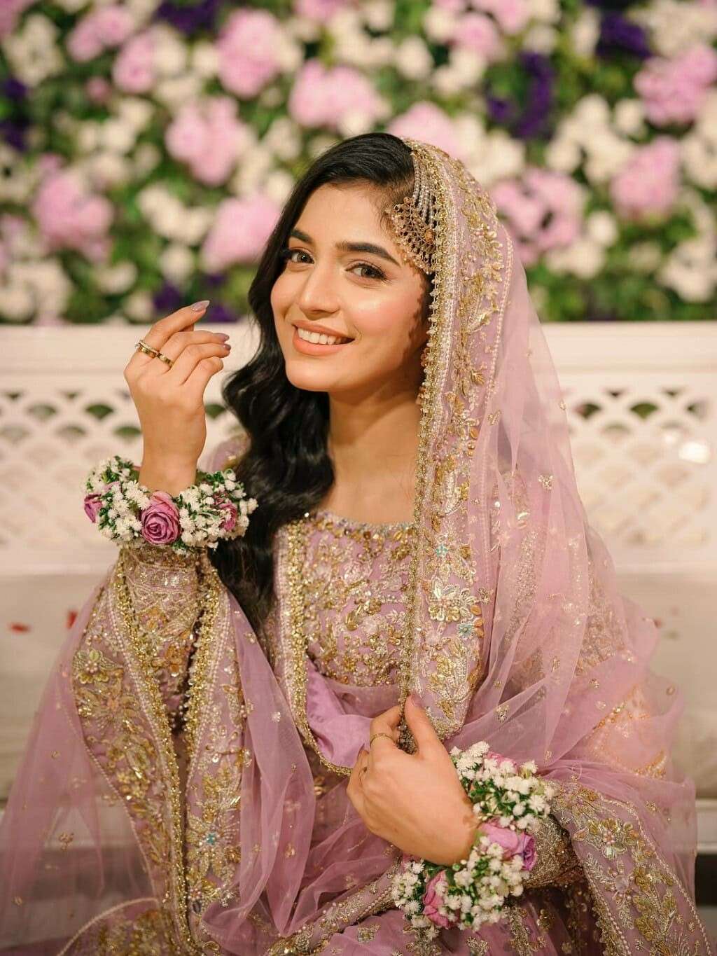 Laiba Khan is often shown in bridal fashion campaigns due to her graceful personality