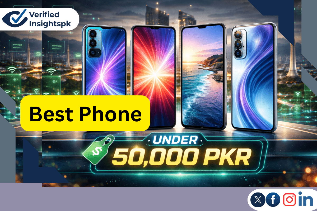 Best Mobile Phones Under 50000 in Pakistan -2026 Updated List